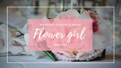 Wedding season is here! Time for flower girls to bloom