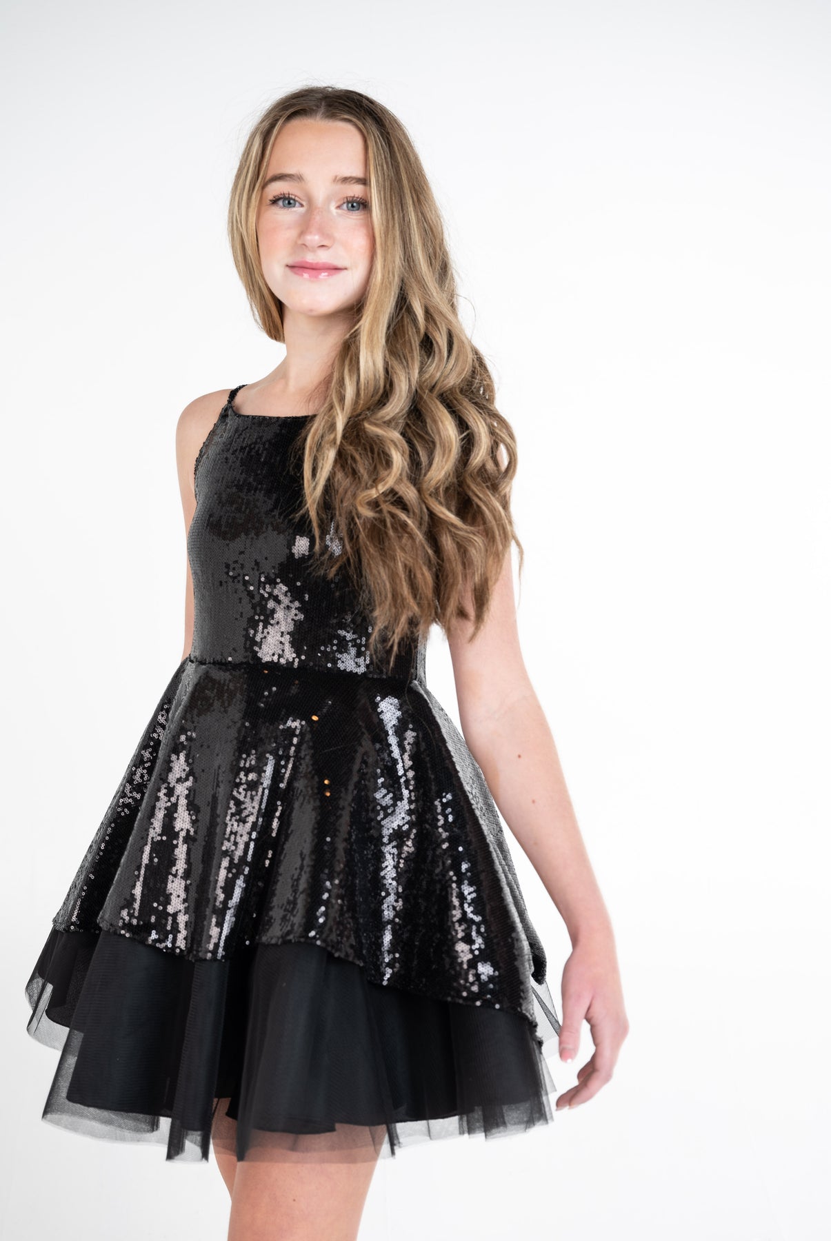 black and white dress store Black Short Sleeve Mini Dress - All Dresses main image 1