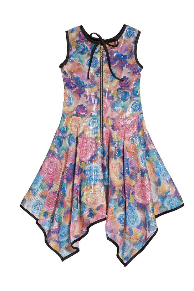 Poppy Sequin Floral-DRESS-Zoë Ltd-sizes 7 to 16- Spring 2020