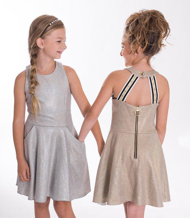 Last Dance Foil-DRESS-sizes 7-16-Zoë Ltd