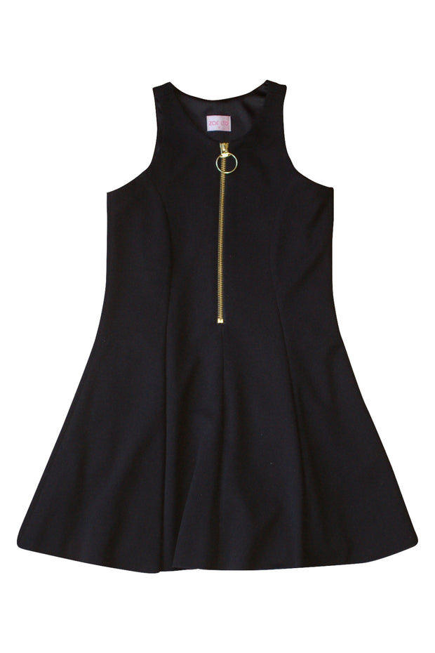 Cleo Pink | Black-Dress-7-Sizes 7-16-Zoë Ltd