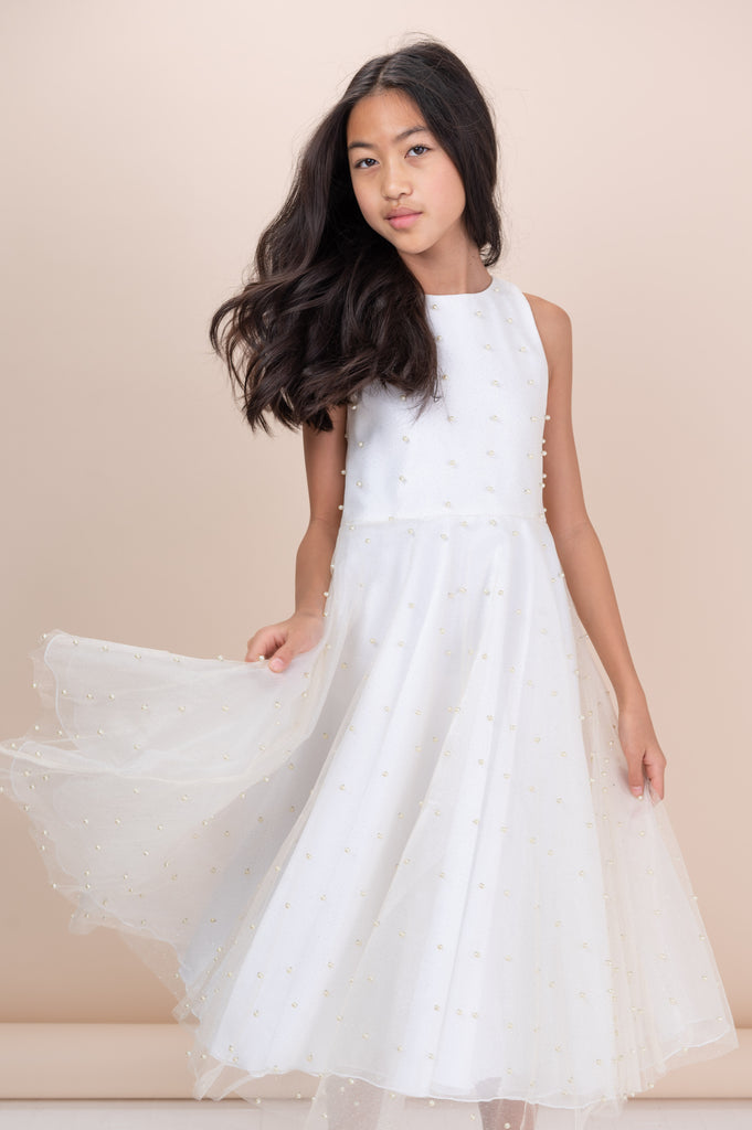 open lace back dress Amy